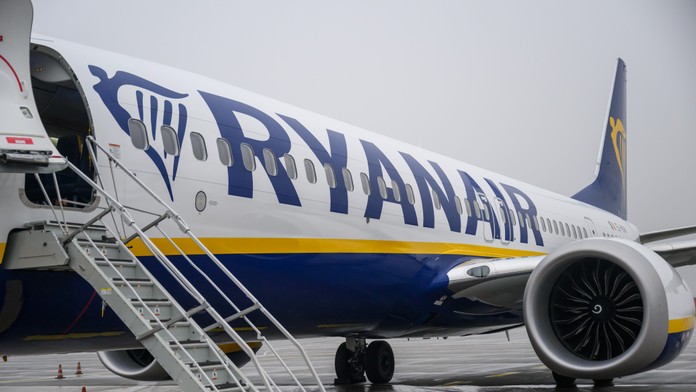 Lietadlo, Ryanair (ilustračná snímka)