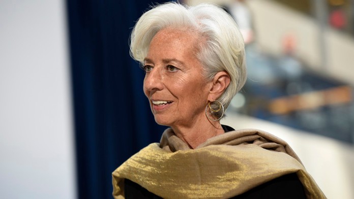 Šéfka MMF Christine Lagardeová na archívnej snímke.