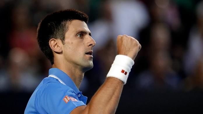 Srbský tenista Novak Djokovič