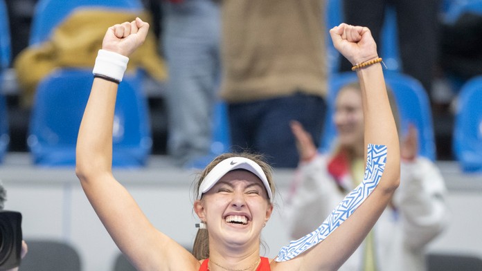 Na snímke slovenská tenistka Renáta Jamrichová.