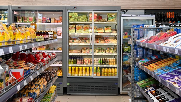 Na snímke sú potraviny 