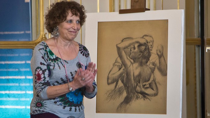 Francúzske úrady vrátili právoplatným majiteľom kresbu od maliara Edgara Degasa.