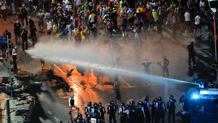 Protesty v Rumunsku