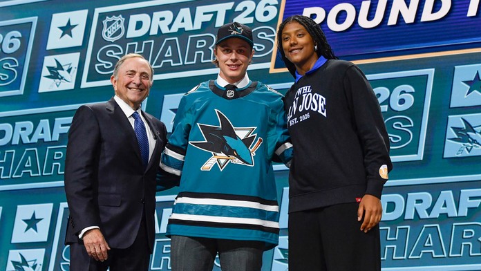 Experti v zámorí hodnotili draft NHL. San Jose je víťazom, tímy Slovákov sa nevyznamenali
