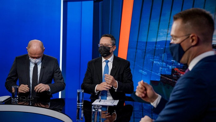 Richard Sulík a Ladislav Kamenický hosťami Michala Kovačiča v Na telo.