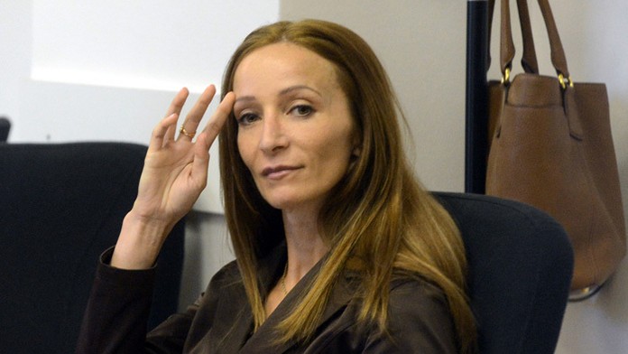 Obvinená Eva Turcsányi-Zámečníková z objednávky vraždy manžela.