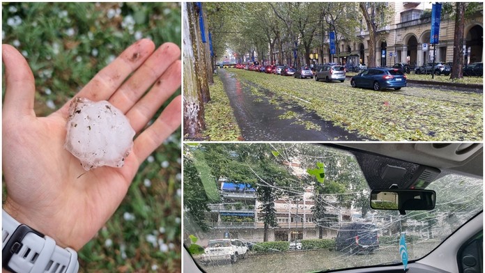 Severné Taliansko zažilo šok: Supercela, záplavy a krúpy vo veľkosti golfových loptičiek
