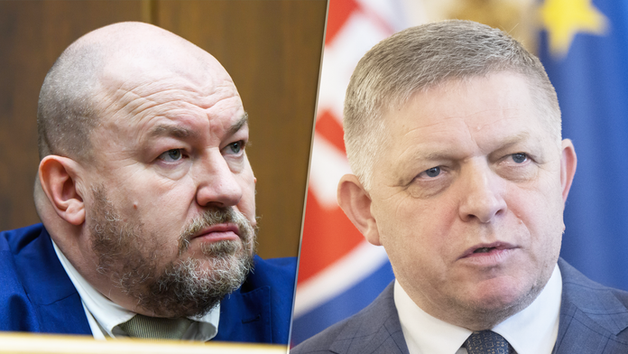 Rudolf Huliak a Robert Fico 