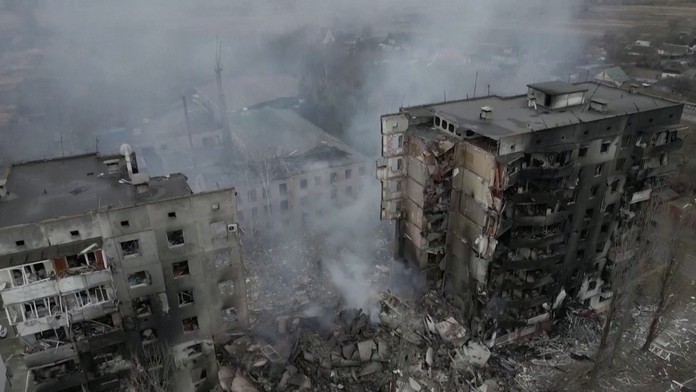 VIDEO: Dva dni bombardovania zmenili oblasti na popolové mestá. Takto sa ničí história aj ľudské životy