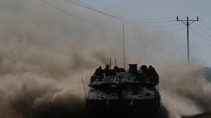 Izraelská armáda operuje na hraniciach Izraela s pásmom Gazy.