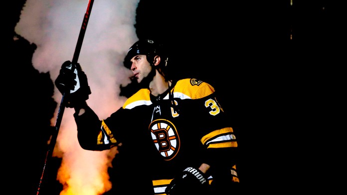 Kapitán Bostonu Zdeno Chára.