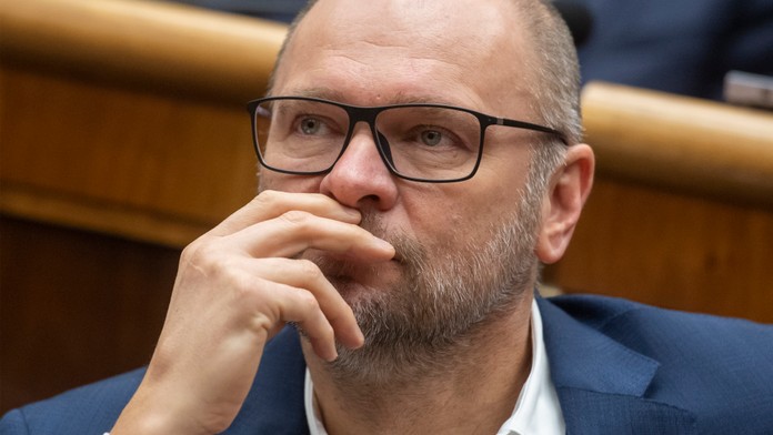 Na snímke poslanec NR SR Richard Sulík (SaS)