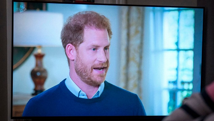 Britský princ Harry v rozhovore pre britskú televíziu ITV.