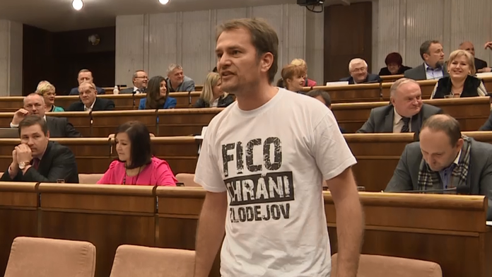Matovič v parlamente "vybuchol" 