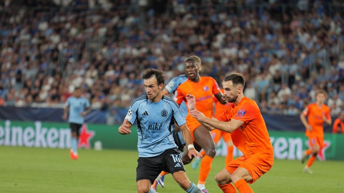 Slovan predviedol skvelý vstup do zápasu, no do odvety s výhrou nepôjde. Remízu zariadil výstavnou strelou Avdyli