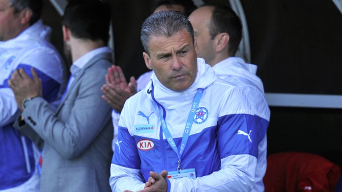  Tréner Slovenska "21" Pavel Hapal na archívnej snímke. 