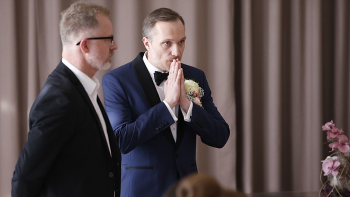 Marián Mitaš ako ženích Jaro