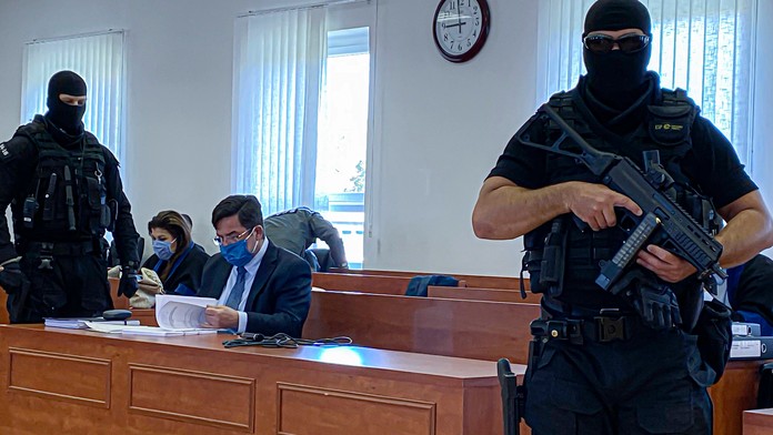 Marian Kočner na pojednávaní.