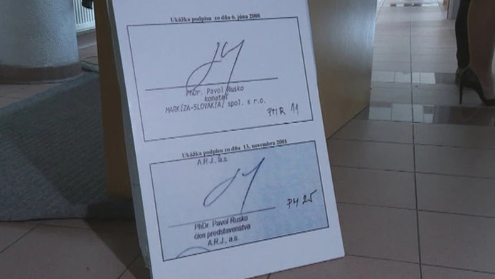 Podpis Pavla Ruska.