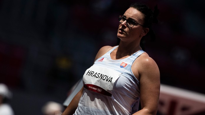 Martina Hrašnová na olympijskej kvalifikácii.