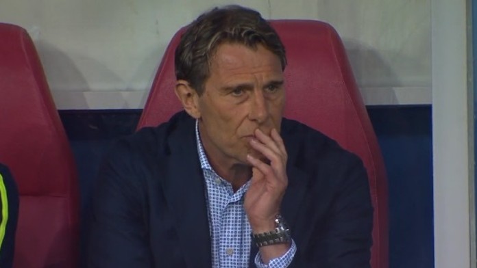 Tréner Švédska U21 Haakan Ericson.