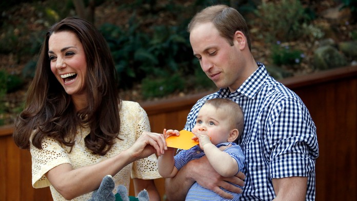 William a Kate so synom princom Georgeom.