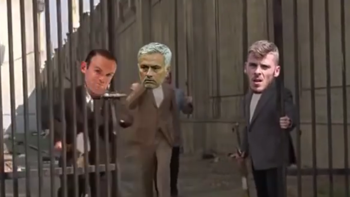 Paródia na boj o titul.