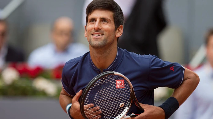 Srbský tenista Novak Djokovič.