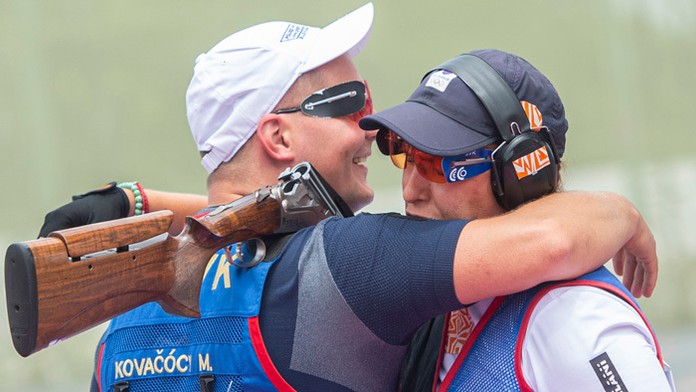 Jana Špotáková a Marián Kovačócy na OH v Tokiu.