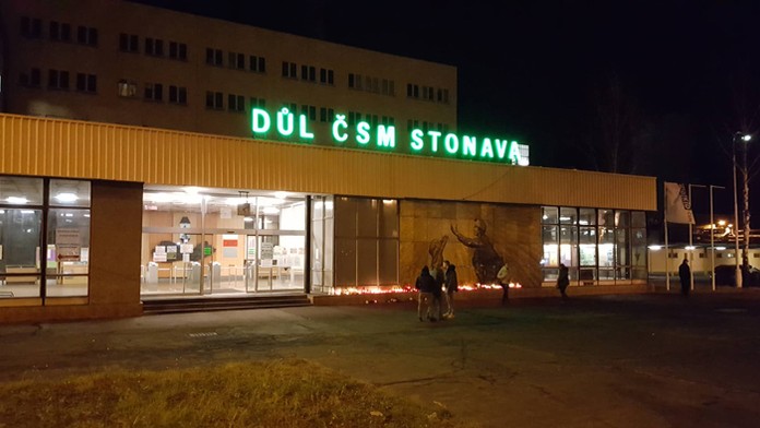 Důl ČSM Stonava.