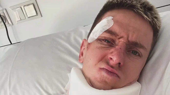 „Som nažive.“ Dolámaný Pogačar sa z nemocnice prihovoril fanúšikom