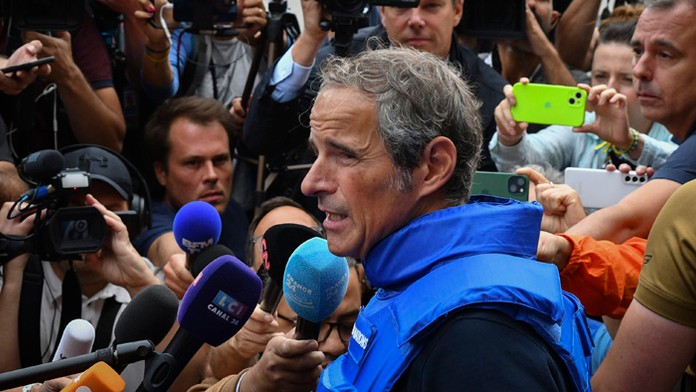 Šéf Medzinárodnej agentúry pre atómovú energiu (MAAE) Rafael Grossi.