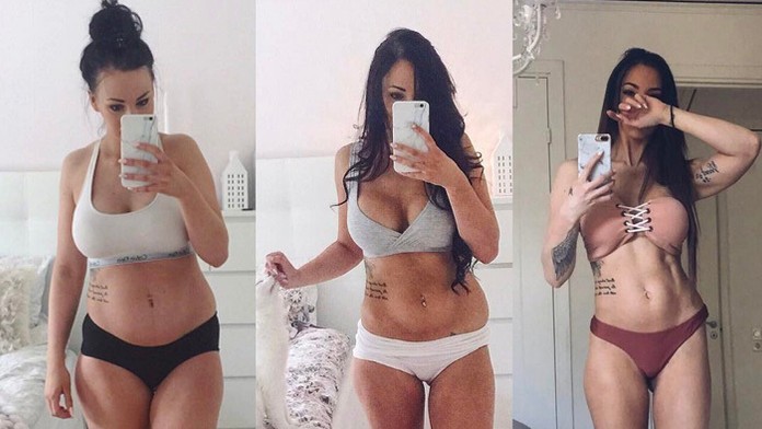 Z bacuľky by pokojne teraz mohla byť fitnes modelka.