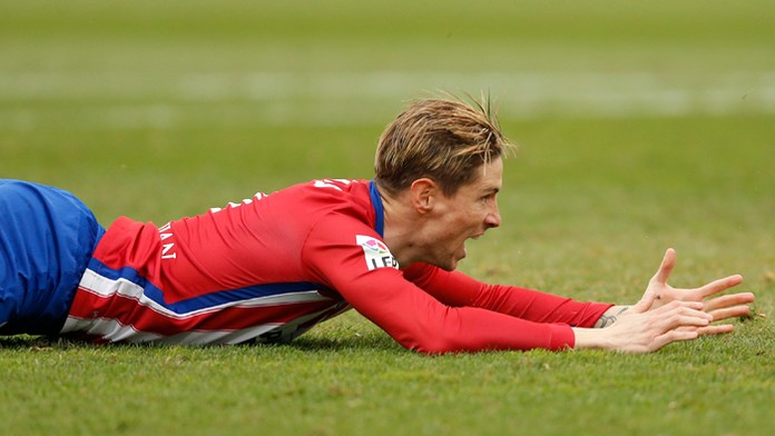 Hráč Atletica Fernando Torres.
