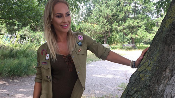 Lucia Mokráňová pred premenou. 