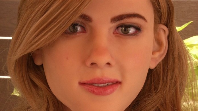 Humanoidná robotka.