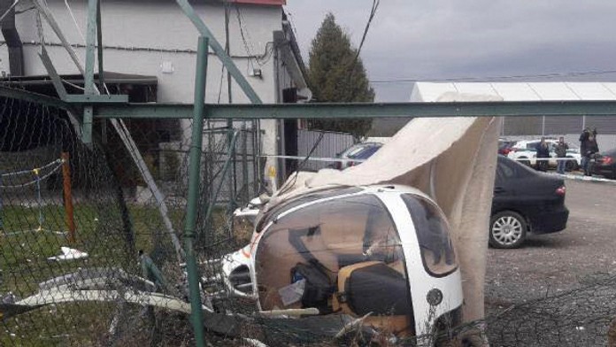 Havarovaný vírnik.