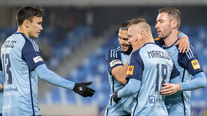 Futbalisti Slovana Bratislava