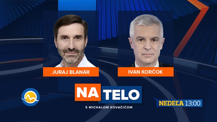 Juraj Blanár a Ivan Korčok v Na telo.