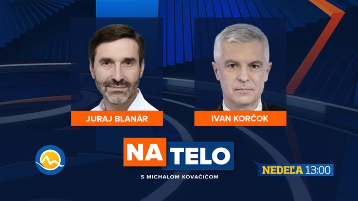 Juraj Blanár a Ivan Korčok v Na telo.