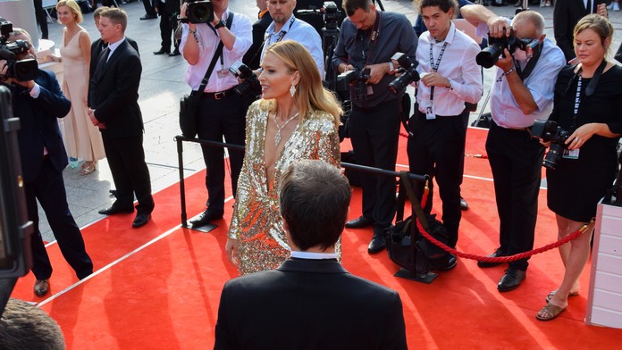 Daniela Peštová a Paľo Habera na 55. MFF KV