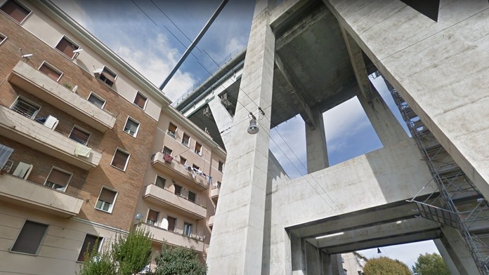 Ulica Walter Fillak v Janove.