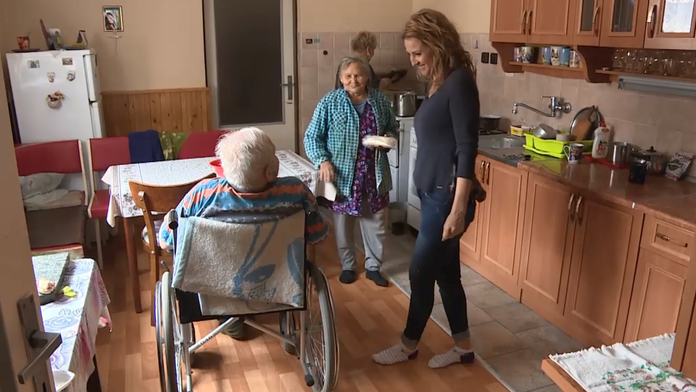 Obyvatelia dedinky Slovany