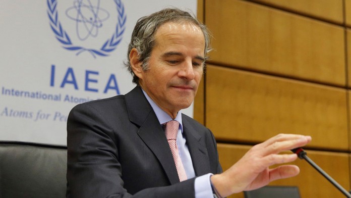 Generálny riaditeľ Medzinárodnej agentúry pre atómovú energiu Rafael Mariano Grossi.