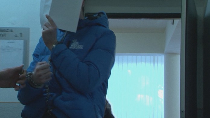 Brian počas pokusu.