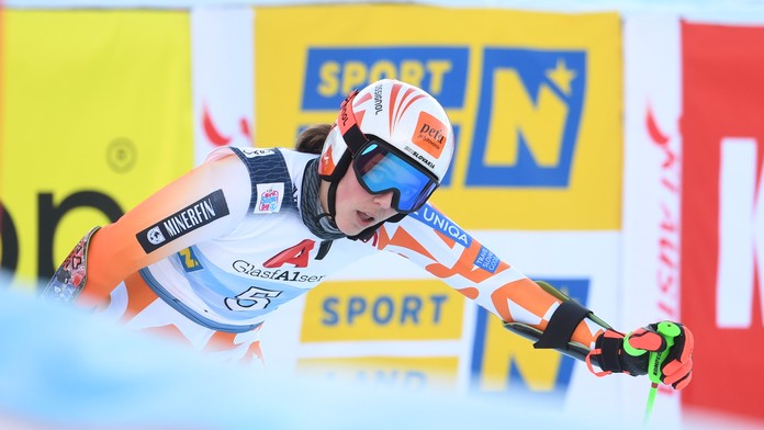 Na pódium to tentoraz nestačilo. Petra Vlhová v 2. kole obráku v Semmeringu potvrdila 7. priečku