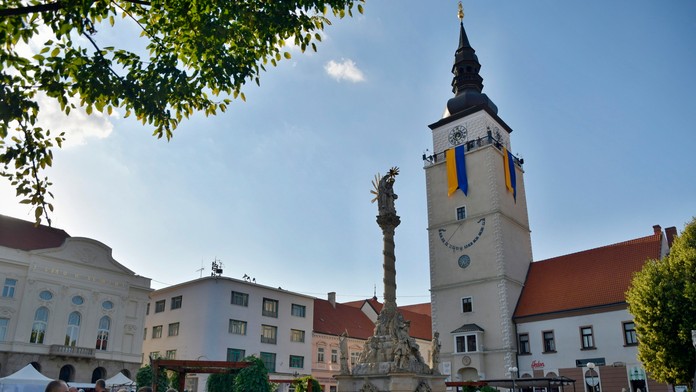 Peter Zuzin sa teší z víťazného gólu.