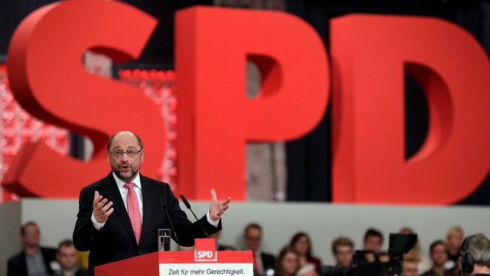Predseda SPD Martin Schulz.