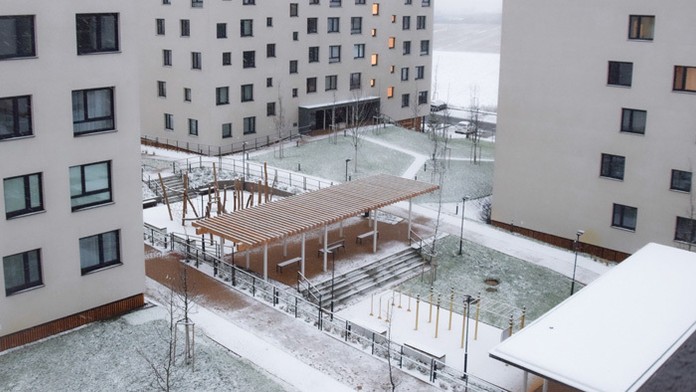 Prvý sneh (2. decembra) v Bratislave