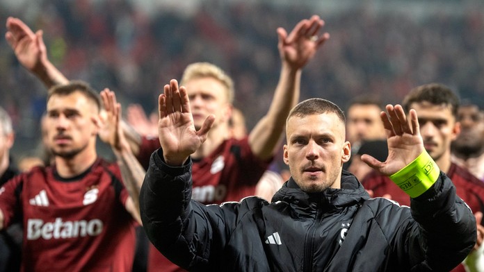 Futbalisti Sparty Praha